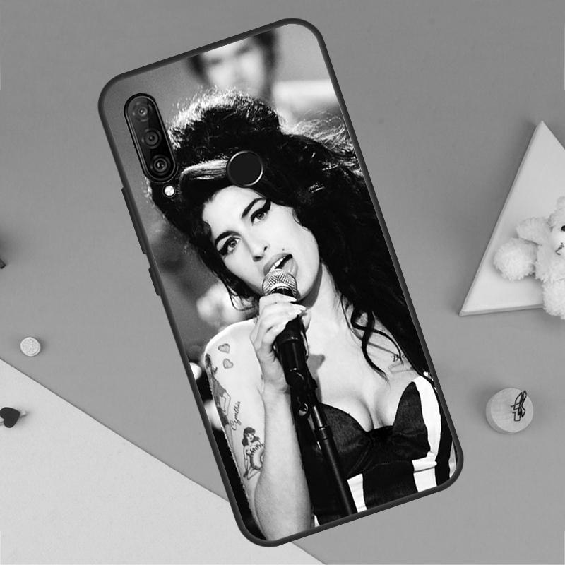 Чехол Amy Winehouse Для Huawei P30 P40 Lite P60 Pro Nova 7i 8i 11i 12i 12s 10 9 SE Y90 Y60 Y70 Y72 Y61 Y91