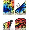 Colorful Butterfly Wings Costume Fancy Dress Cosplay Costume Fairy Shawl DIY Decorations Cape Butterfly Party Accessories