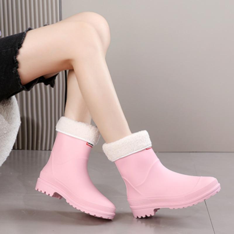 Новые женские средние резиновые туфли для отдыха на открытом воздухе с нескользящей подошвой