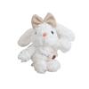 Plushie Rabbit Cute Keychain With Soft Long Fur For Bag Accessories