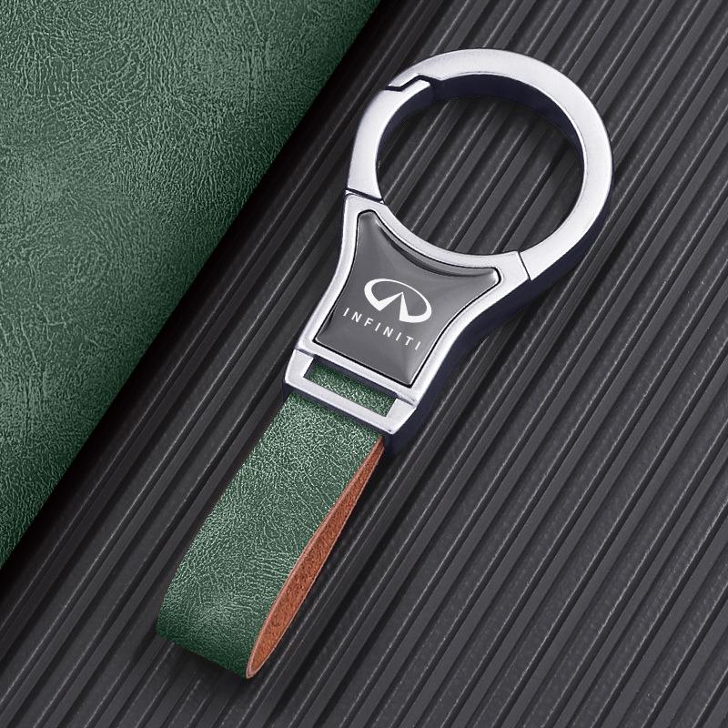 Брелок-кольцо для ключей автомобиля Infiniti Q50L Q70L G25 FX35 - Новая модель 2025 года
