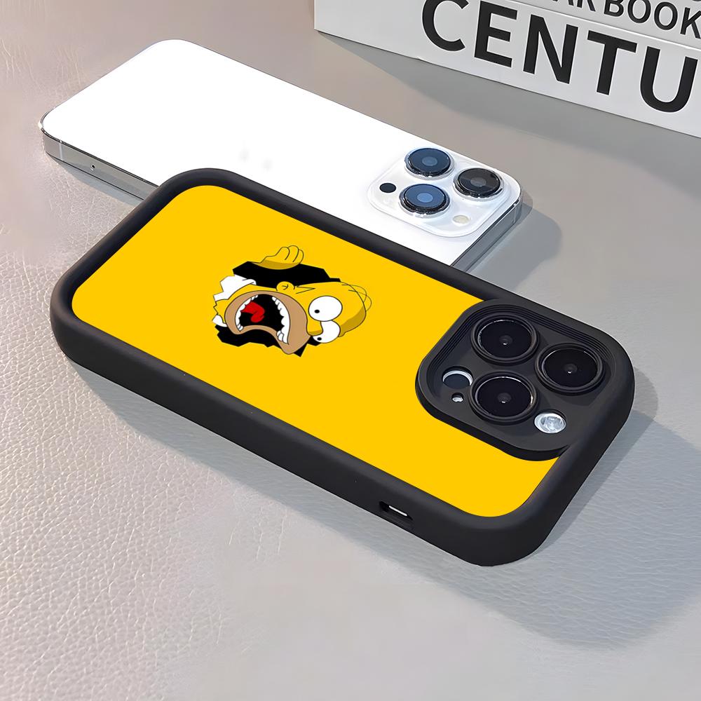 Чехол для телефона T-The-Si-SimpsonsE Для IPhone 17 Air 16 E 15 14 Plus 13 12 11 Pro Max Силиконовый Мягкий Чехол