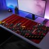 Anime NARUTO Akatsuki Mousepad Large Desk Mat Keyboard Ergonomic Office Rubber PC Non-slip Anti-fray Home Custom Game