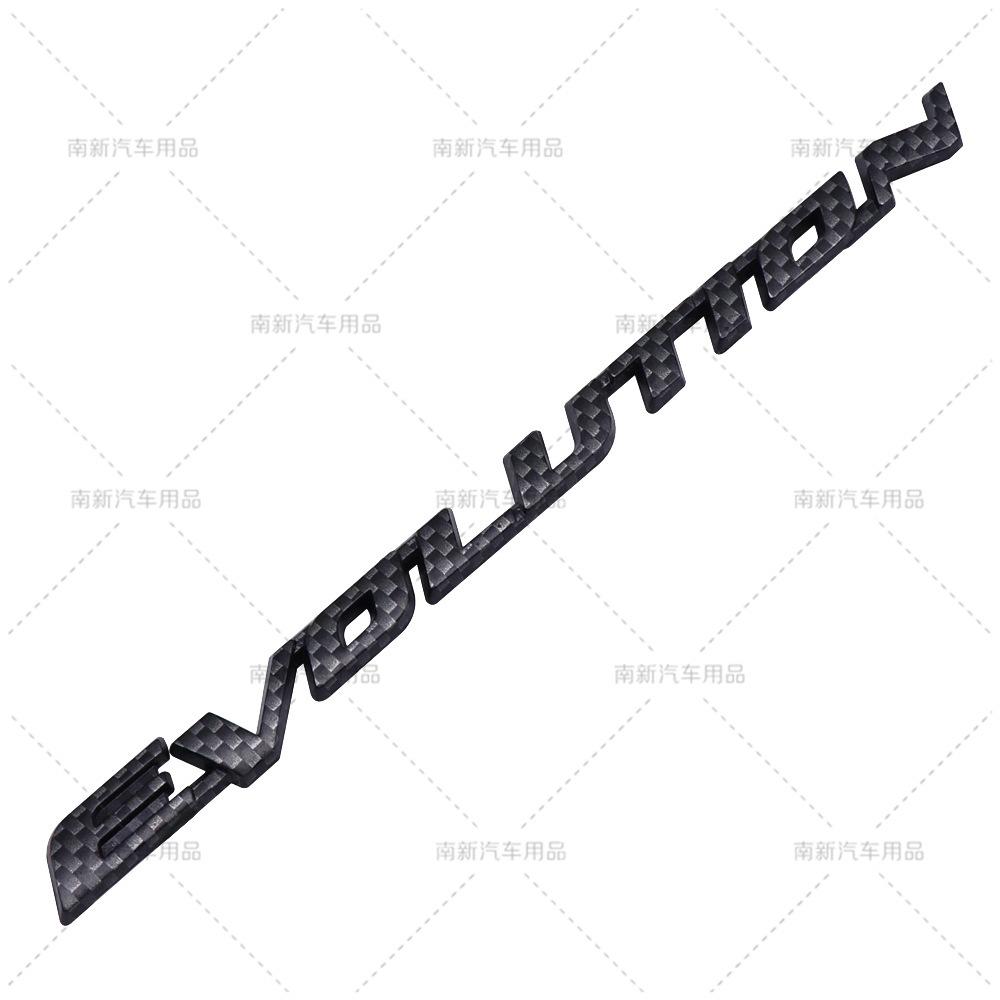 Применимо к Outlander Lancer Diamond Yishen модифицированный логотип EVOLUTION задний логотип кузов