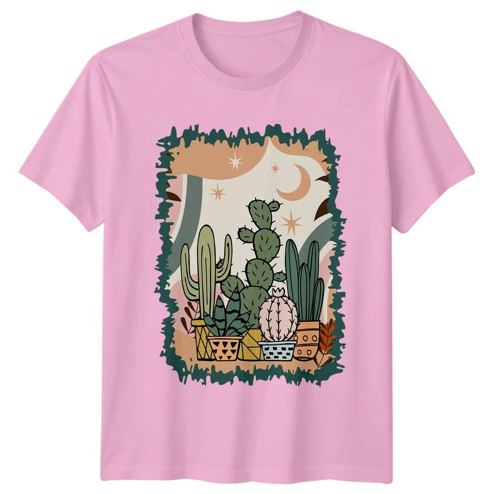Cactus Succulent TShirt Desert Plant Gardening Gift For Him And Her