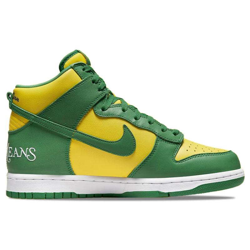 Nike Sb Dunk High Supreme By Any Means Бразилия Обувь для скейтборда DN3741-700