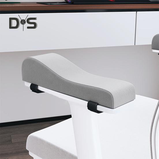 1 пара подлокотников из пены с эффектом памяти, подушка для подлокотника кресла с регулируемыми ремнями, подушка для поддержки локтя для домашнего игрового кресла, офисного кресла