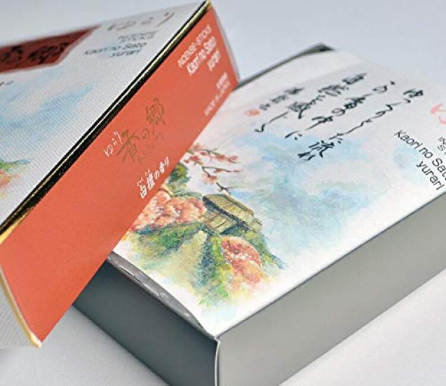 Okuno Seimeido Incense Village Yurari Большой Рассыпной Пакет Практичные Благовонные Палочки Аромат Сандала