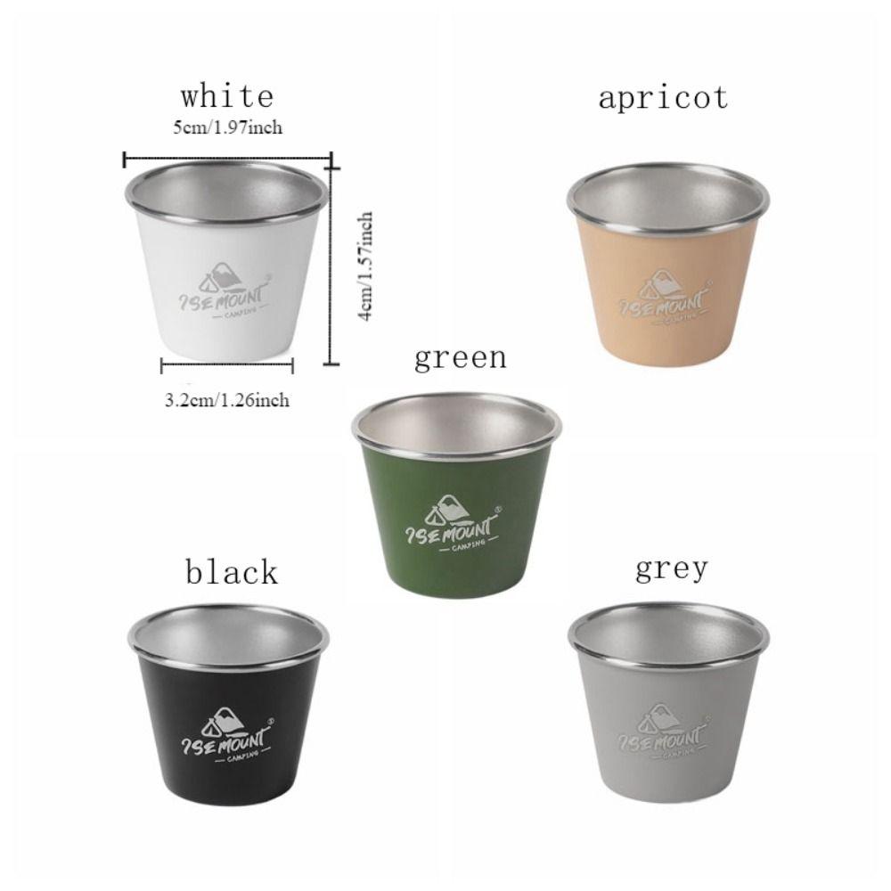 Mini Water Cups Portable Wine Tumbler Bar Accessories Camping Cup Picnic