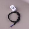 Flicker Free Dc 0-10V/1-10V Mini Knob Dimmer Pwm Controller Rotary Brightness Adjustment For Led Grow Light Fixtures With Switch