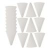 GLEAVI 30pcs Disposable Lot Kitchen Bottle Filling Funnel Kitchen Paper Funnel Disposable Funnel