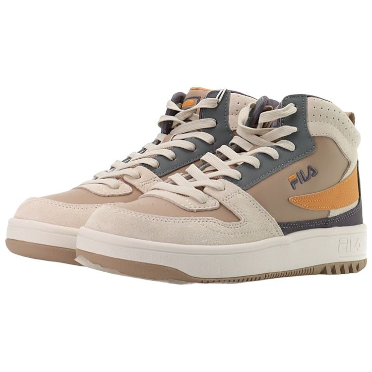 Fila Кроссовки мужские Ventuno Fabric из синтетической кожи, средней высоты, натурально-коричневые F12M216205FNA