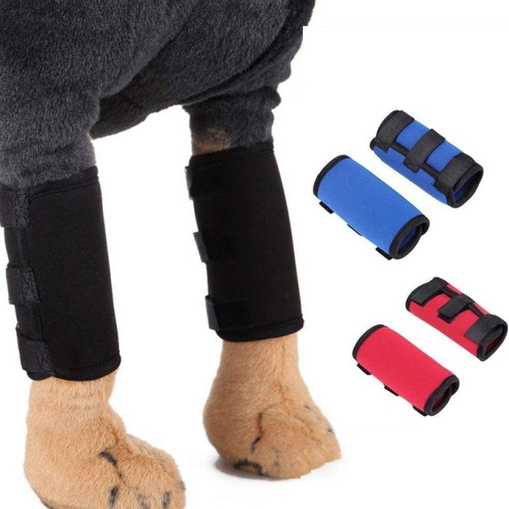 for Wound Recovery Soft Dog Leg Protective Cover Pet Knee Pads Puppy Elbow Pad Dog Front Leg Brace