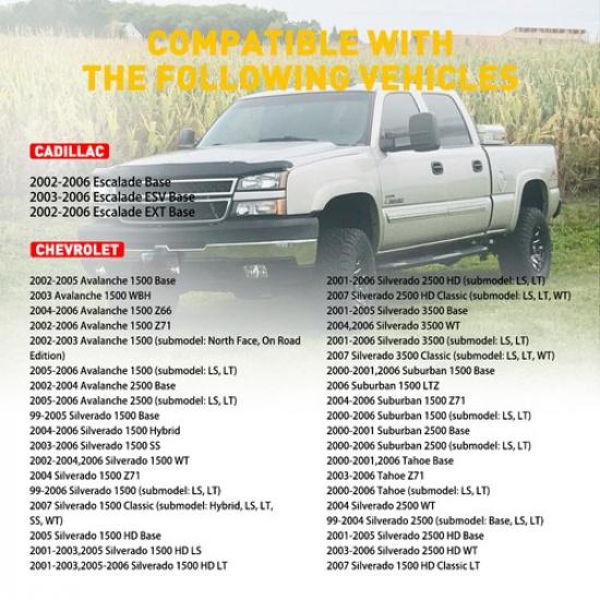 Rear Exterior Door Handle Side Passenger Right 2001-2006 For Silverado Chevy