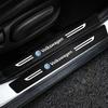 Для VOLKSWAGEN VW Углеродное волокно для Volkswagen Passat Tiguan Golf Bora Jetta Sharan Magotan T3 Защита дверей автомобиля Пороги Задний багажник