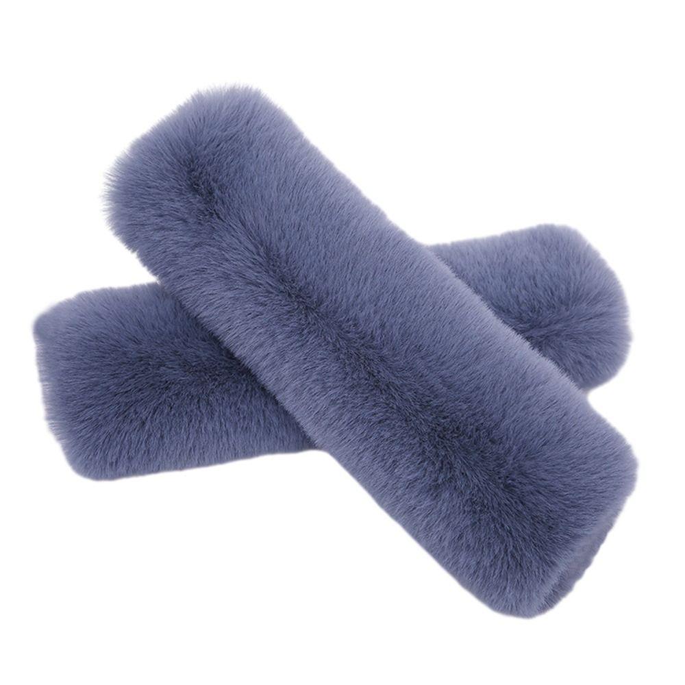 Плюшевая накладка на плечо ремня безопасности, регулируемая защита плеча, аксессуары для салона автомобиля, детская