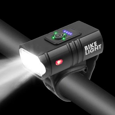 Светодиодный передний фонарь для велосипеда 10 Вт 6 режимов USB перезаряжаемый передний фонарь для горного шоссейного велосипеда водонепроницаемое велосипедное оборудование
