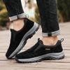 Large Size Men's Outdoor Shoes Sneakers Suede Leather Shoes Men Hiking Trekking Shoes