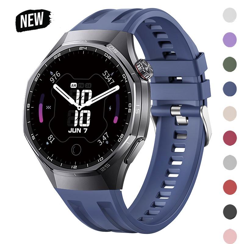 Для Huawei GT6pro 46 мм Ремешок Цветной Спортивный Браслет Для Huawei Watch GT6 pro Силиконовый Браслет Сменный Аксессуар для Ремешка Часов