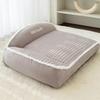 Cozy Autumn/Winter Fleece Pet Bed: Thickened Sofa Nest for Dogs and Cats