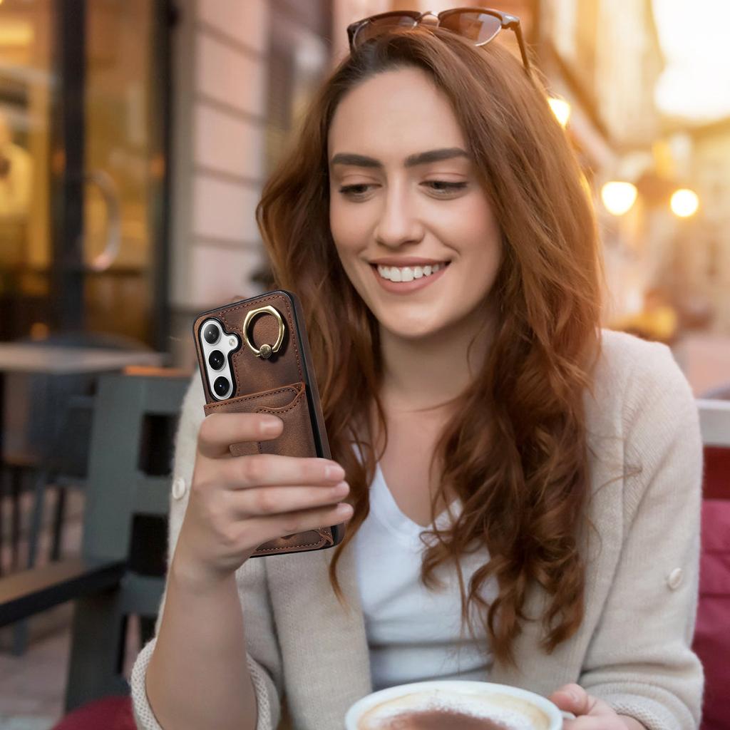 Для Samsung Galaxy S24 series. для Samsung Galaxy S24, S24+, S24 Ultra Кольцо-кронштейн для держателя карточек, чехол для телефона