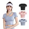 Short Sleeve Women's Yoga Shirts Seamless Sport T-Shirt  Fitness Crop Top Running T-Shirts Workout Yoga Top Sportwear