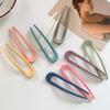 Fashion Hair Sticks Women Hair Clip Elegant Colorful Solid Color Hair Stick Girls Hair Accessories Korean Hairclip  New