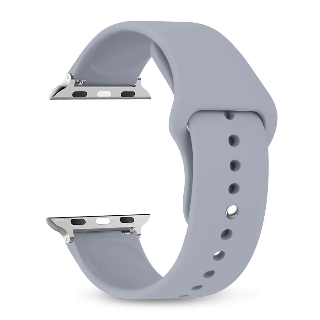 Для Apple Watch ultra 2 ремешок 49мм 46мм 44мм 40мм 45мм 41мм 42мм Силиконовый браслет correa iWatch series se 9 8 7 6 3 10 11 ремешки