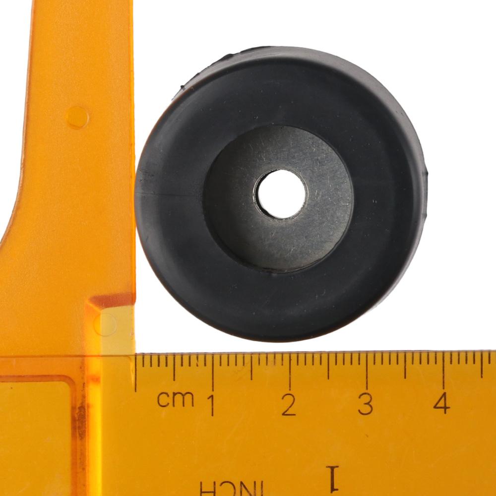 4PCS Black Bumper Rubber Vibration Pads Foot Pad  for Compressors Generators Pressure Washers