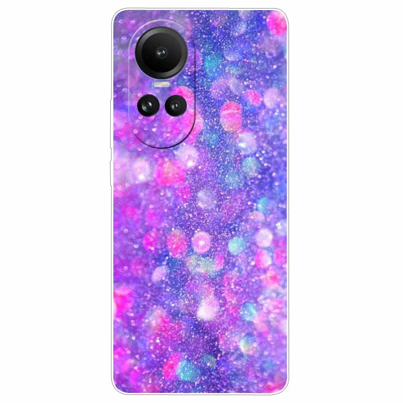 Чехол для Oppo Reno 10 5G CPH2531 Силиконовый Расписной Кот Животные ТПУ Мягкий Мраморный Coque для Oppo Reno10 Pro 5G CPH2525 Чехол для Телефона