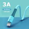 USB Cable for iPhone 14 13 12 11 Pro Max XS XR 6s 7 8 Plus iPad 3A Fast Charging Cable USB To Ios Data Cable Quick Charger Wire