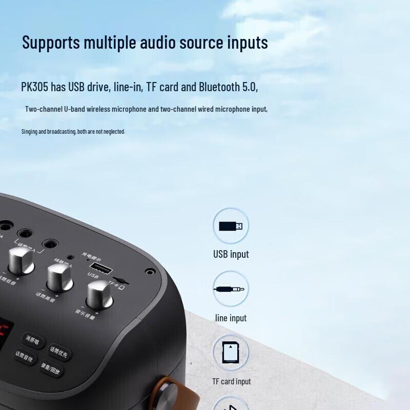 EDIFIER PK305 Portable Bluetooth Karaoke Speaker