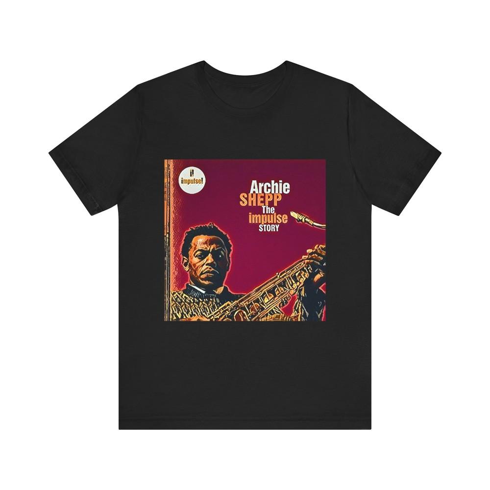 Archie Shepp Graphic Print Jazz Art Crew Unisex Jersey Short Sleeve Tee Shirt Unisex T-Shirt
