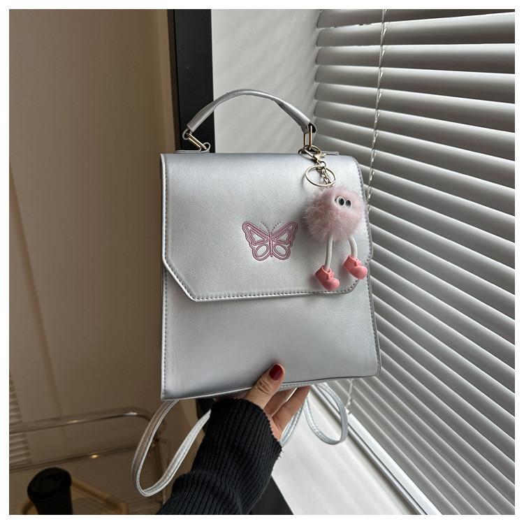 New Arrival Large Capacity Embroidered Butterfly Shoulder Bag For Students