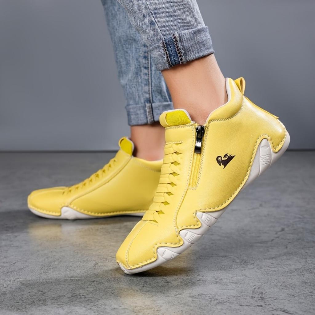 Мужская и женская обувь ручной работы, прошитая, женская обувь с мягкой подошвой из коровьей жилы, осенне-зимняя обувь на плоской подошве, одинарная обувь, повседневная обувь