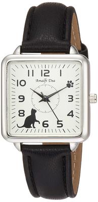 Arias WW20025A-152 Amalfi Cat Черные кожаные часы