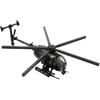 Строительный набор Военный вертолет, Вертолет MH-6 Little Bird Армейский самолет Кирпичики, Коллекционный демонстрационный самолет MOC Подарки для подростков и взрослых 595