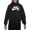 Nike Худи с логотипом-буквой Детские худи Черный FD3154-011