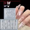Shell Manicure Stamping Plate for Creative Nails 3D Mini Silicone Nail Art Mold Butterfly Flower Design DIY Decorations