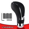 Universal Pu Leather Gear Shift Knob Gear Stick Shifter Lever Pen Handball Shifting Head Replacement Fit Manual Automatic