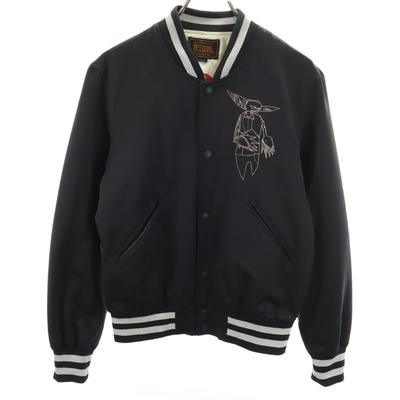HYSTERIC GLAMOUR FUTURA коллаборация Вышивка на спине Атласная куртка S Мужская Б/У