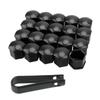 New 20 Pcs Screw Cover Anti-rust Bolt Rims Exterior Decoration Suitable Car Wheel Nut Caps Decorative