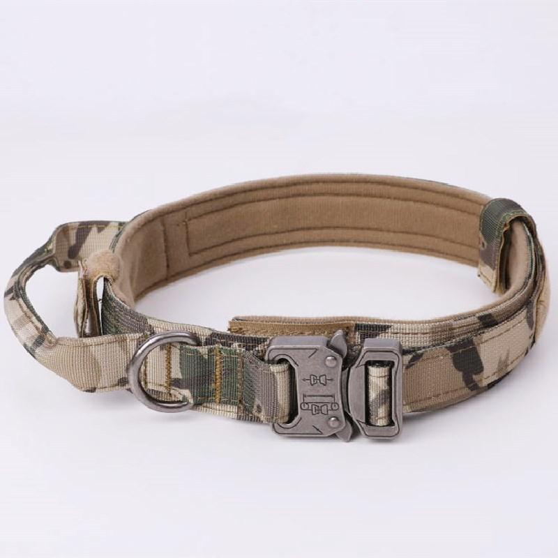 Tactical Dog Collar Adjustable Pet Collar K9Collar Quick Release Dog Collar Medium and Large Dog Training Dog Collar