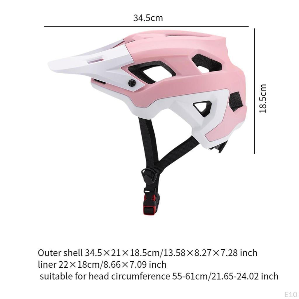 Велосипедный шлем для взрослых, велосипедист, подходит для 55-61 см, регулируемый размер, уличный, мужской, женский, байкерский, горный