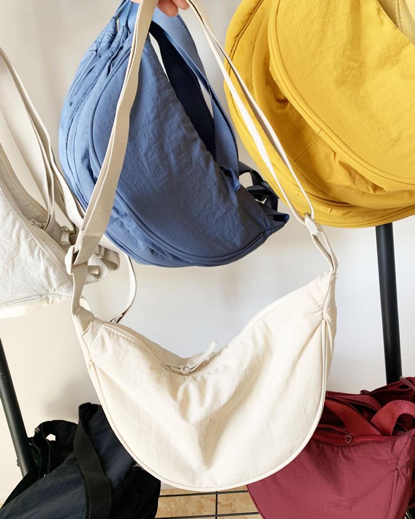 U-Style 2025 Женская модная нейлоновая сумка-пельмень кроссбоди - Легкая, универсальная, маленькая наплечная сумка