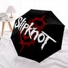 Slipknot, Heavy Metal Themed Automatic Opening and Closing Umbrella, Brightly Colored 8-rib Portable Umbrella, Suitable for Men and Women, A