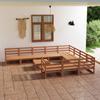 Day and Night - Day and Night Garden Furniture Set 11 Pieces Solid Pine Wood
