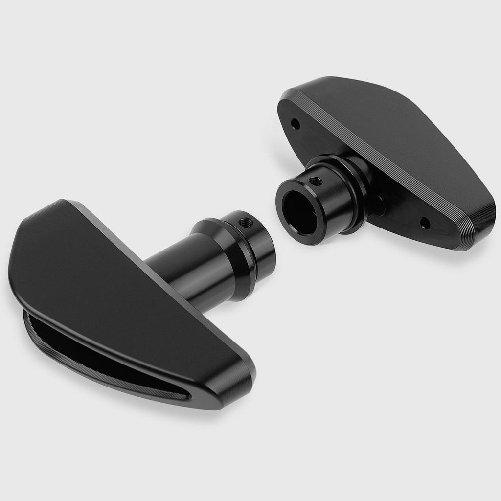 WOOGA Motorcycle Anti-Fall Pad Crash Protection Frame Slider Accessories Compatible with Kawasaki Ninja ZX-25R 2021 2022 2023 2024 ZX-4R SE/ZX-4R