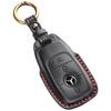 Smasol Smart Key Genuine Leather Key Luxury Compatible with and Accessory Luxury Case, Cover, Design, Mercedes-Benz A-Class, B-Class, C-Class,