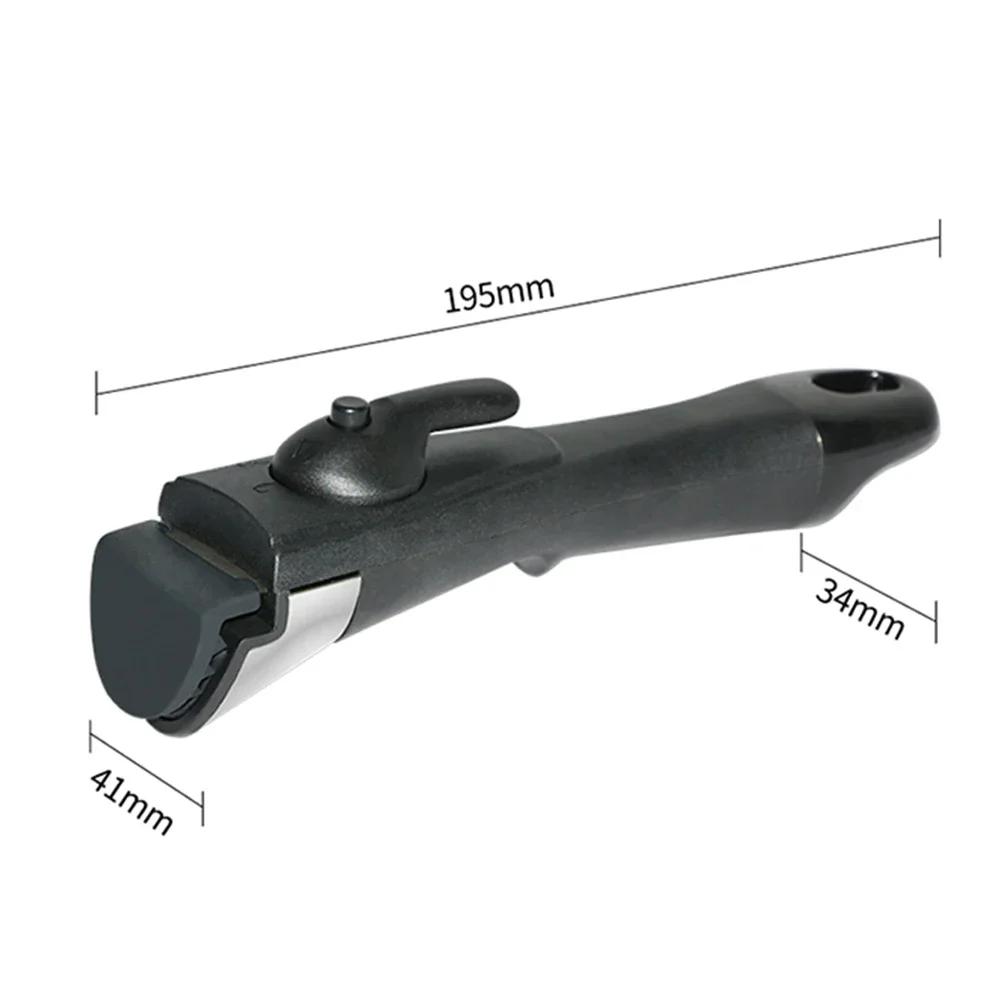 Съемная сменная ручка для столовой посуды, зажим для рук, кухонная сковорода, аксессуары для посуды, съемная ручка для кастрюли, защищающая от ожогов